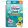 Customized Spiral Binding Kids Sticker Book Reusable Varied Cutting Sticker Creative Activity Book Printing