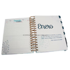 Customized Competitive Price Hard Board A5 Smooth Non-Permeable Spiral PlannerJournal Notebook Printing