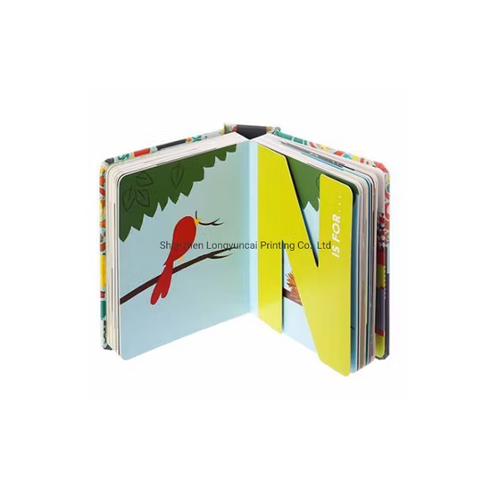 OEM Factory Customized Cheap Price Paper Back Cut-out English Learning Educational Baby Board Books Printing