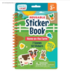 Customized Spiral Binding Kids Sticker Book Reusable Varied Cutting Sticker Creative Activity Book Printing