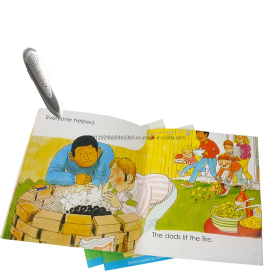 OEM Printing Factory The Most Popular Children Magic Sounds Reading Book, Talking Pen Book for Children