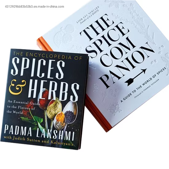 Customized Super White Paper Bright Full Color Hardcover Cook Books Paper Back Cookbook Printing