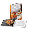 Customized High Quality Publishing Recipe Colorful Food Photography Hardcover Coffee Table Cookbook Printing