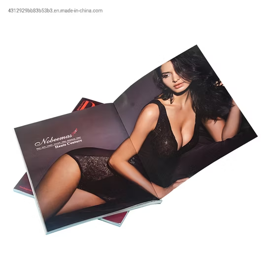 2022 Customized Hot Sale Low Cost Monthly Vogue Poster Magazine Printing