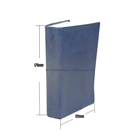OEM Factory Cost Effective Pocket Size Open Flat Round Spine Softcover Leather Book Printing