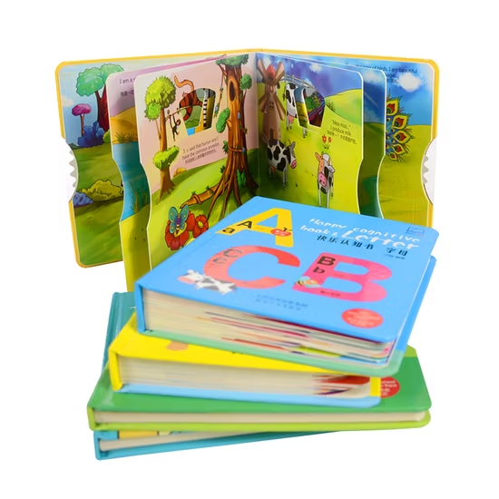 Thick Round Corner English Kids Board Book