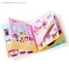 Customized Spiral Binding Kids Sticker Book Reusable Varied Cutting Sticker Creative Activity Book Printing