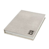 Customized Oversea English Silk-Screen Fabric Cover Embossed Logo Self-Publish Hard Cover Books Printing
