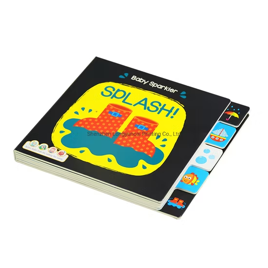 Die-Cut Tab Kids Educational Board Books
