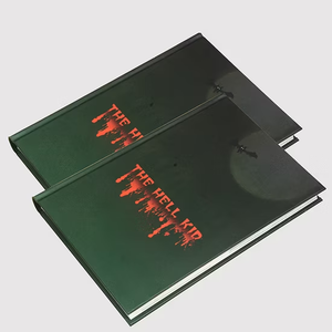 Cheap Hardcover Comic Book Round Spine Adult BW Printing Cartoon Book A5 Japanese Manga Book