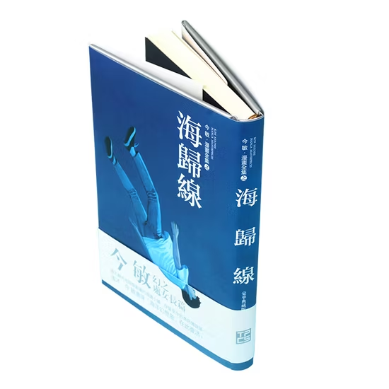 OEM Printing Factory Customized Silver Pantone Color Cover B&W Color Text Round Spine Hardcover Books with Dust Jacket