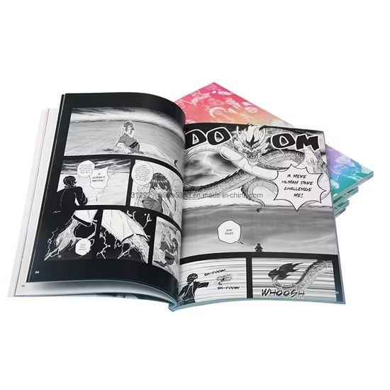 Printing Factory Soft Touch Cover Book Good Quality Matt Nature Paper Novels Book for Reading