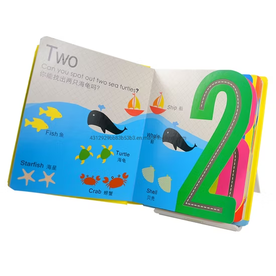 Children′ S Hardcover Board Book Printing Service in China