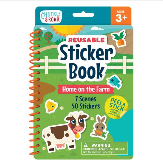 Customized New Design Kids Creative Activity Varied Shape Cutting No Glued Static Film Reusable Sticker Book Printing