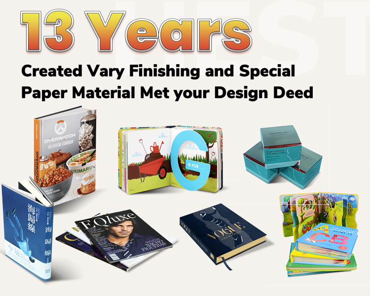 Custom Book Printing Finishing Options