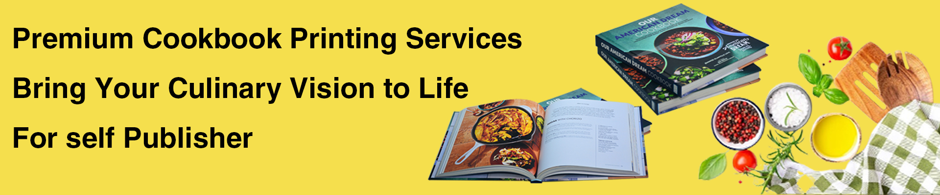 cookbook printing