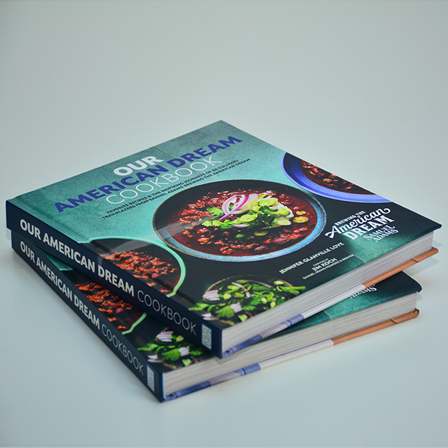 Customized Hardcover Cookbook Printing Premium Quality for Self Publisher